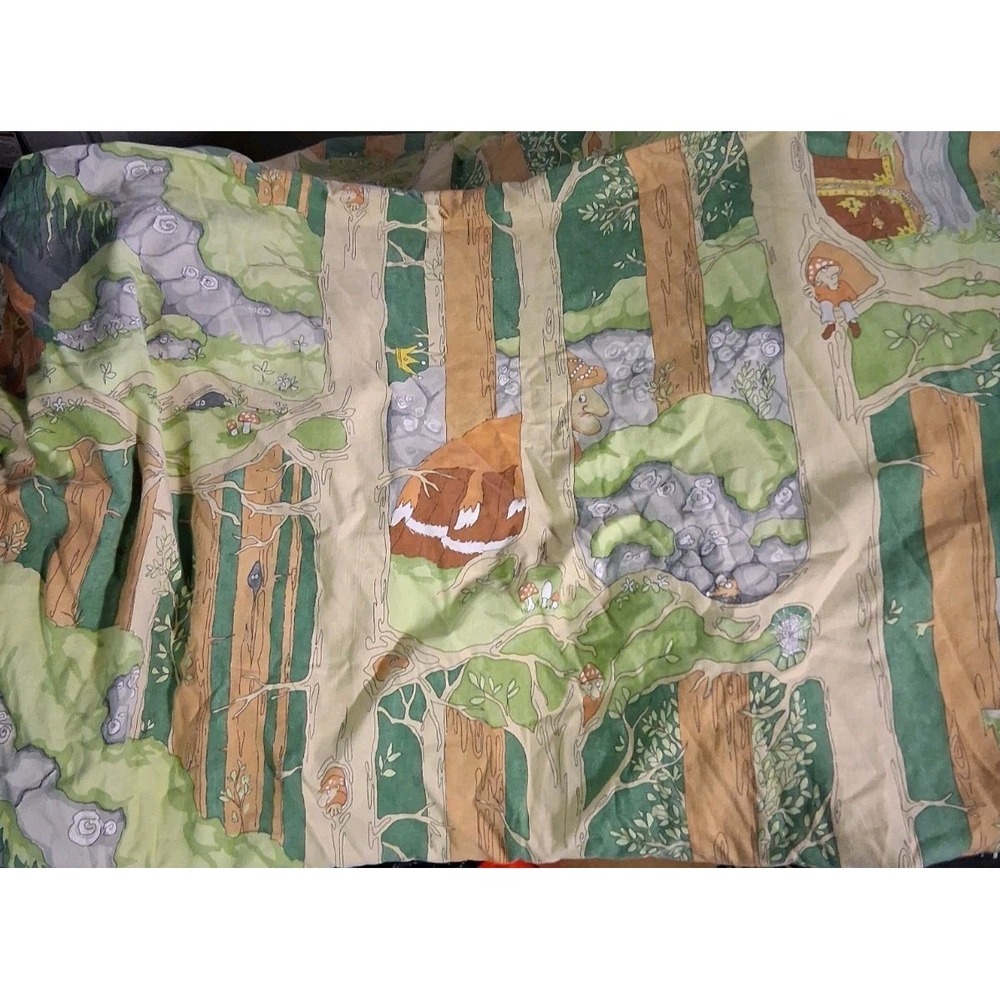 Vintage IKEA Sagan Troll Twin Duvet Cover  RARE HTF GVC